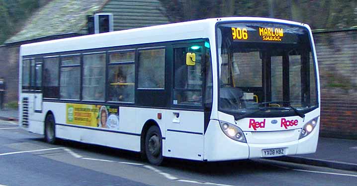 Red Rose Alexander Dennis Enviro200 YX08HBZ